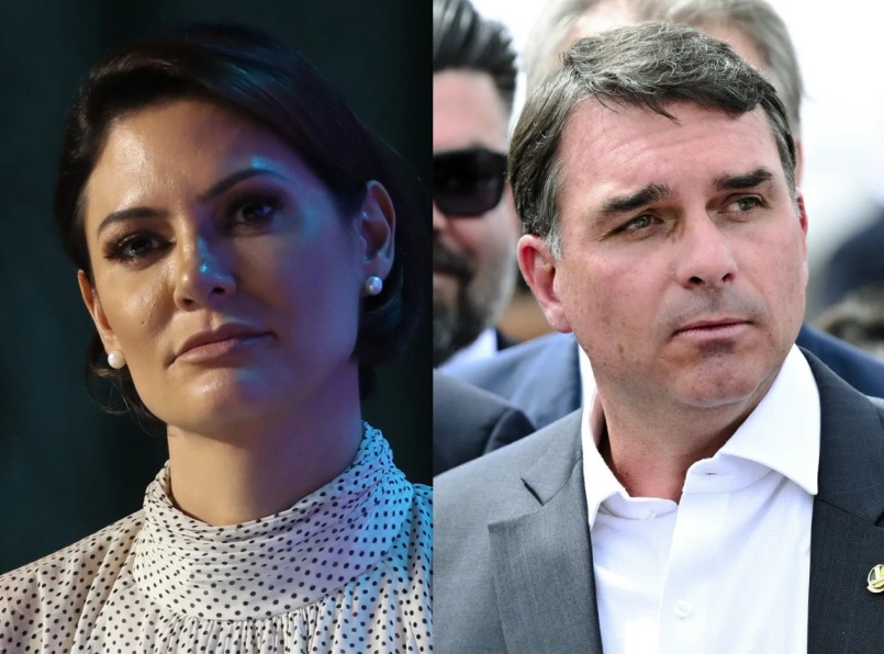 Michelle prega união enquanto TSE barra deepfake contra Flávio Bolsonaro